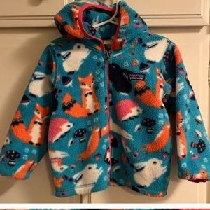 Patagonia Synchilla fleece hooded jacket - 3T